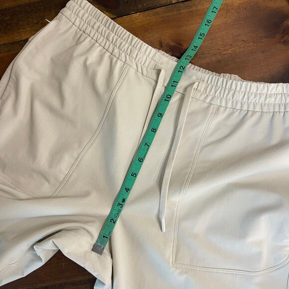Lululemon ABC Jogger Pants LM5AGES Natural Beige Cream Men's Size XL - Picture 10 of 11